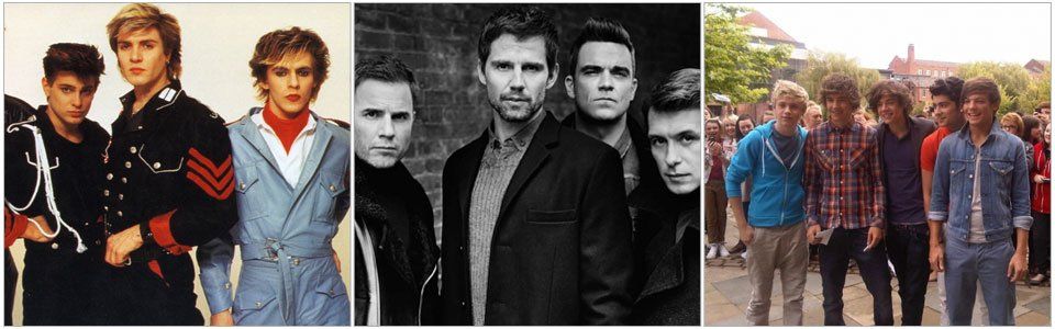 Boy band: in principio i Duran Duran, oggi One Direction a creare odio e amore tra le fans