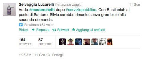 tweet di @stanzaselvaggia