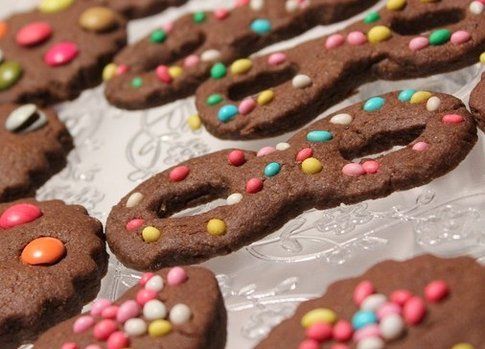 biscotti di carnevale dal blog Le leccornie di Danita