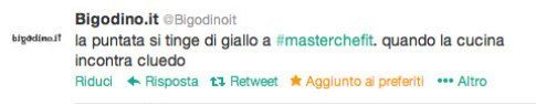 @bigodinoit e l'inizio giallo di masterchef