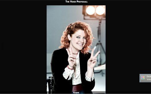 Noemi - screenshot da sito ufficiale The Voice of Italy