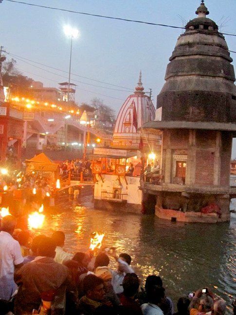 Aarti sul Gange, Haridwar (regione Uttar Pradesh)- Foto di Alessandro Ceccarelli