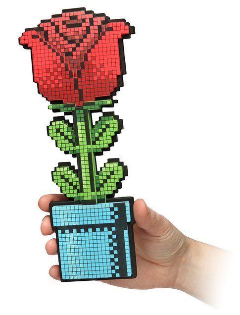 8-Bit Rose - Fonte: Thinkgeek.com