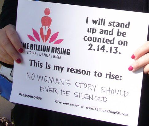 One Billion Rising - foto dalla pagina ufficiale V-Day