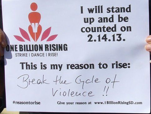 One Billion Rising- foto dalla pagina ufficiale V-Day