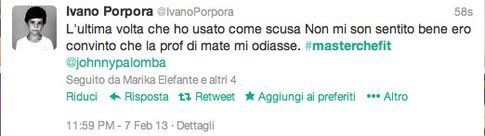 tweet di @ivanoporpora