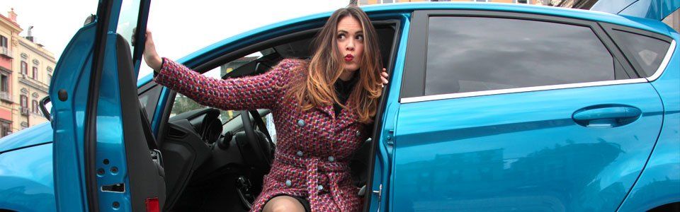 Una giornata di shopping vintage con la nuova Ford Fiesta