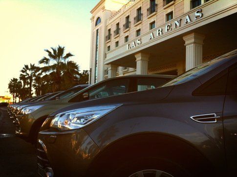 La nuova Ford Kuga a Las Arenas