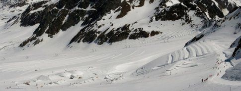 Val Senales, overview del park