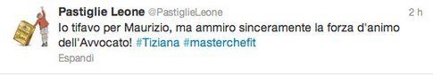 Tweet di @PastiglieLeone