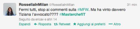 tweet di @rossellainmilan