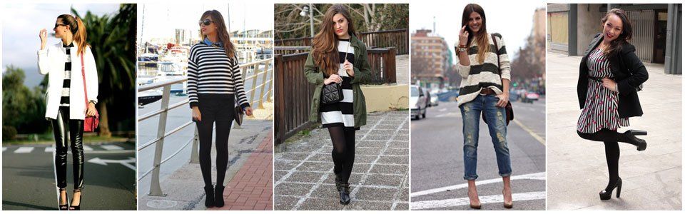 Come indossare le righe: idee per i nostri outfits!