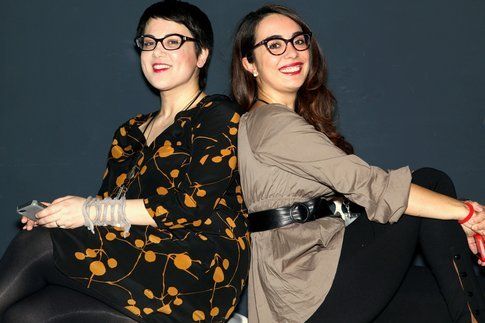 Io e Maricler alla FGD di Milano (Credits photo Donata Zanotti)