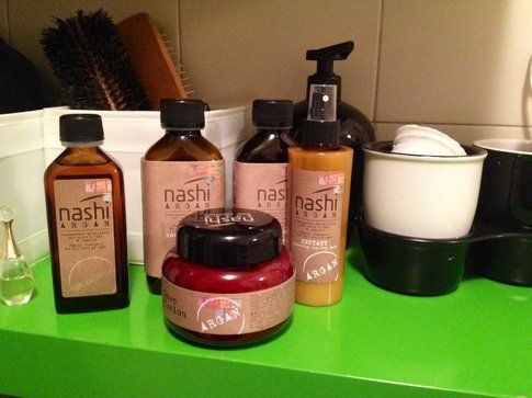 i prodotti Nashi Argan da casa