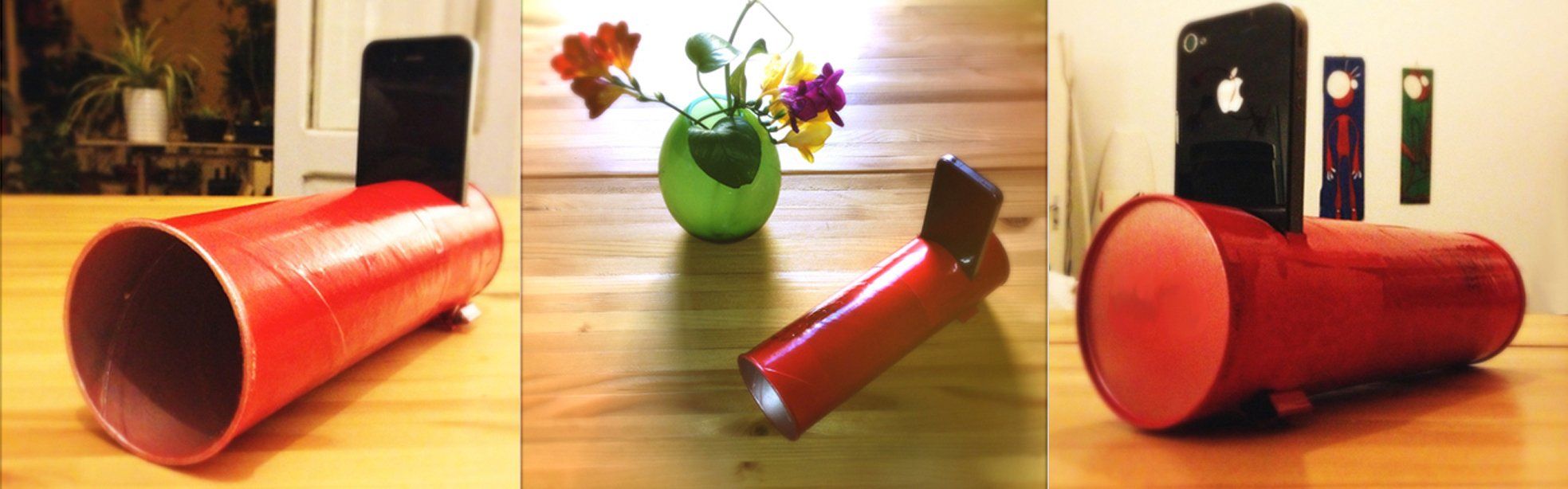 L'improbabile coppia: un tubo di patatine e un iphone