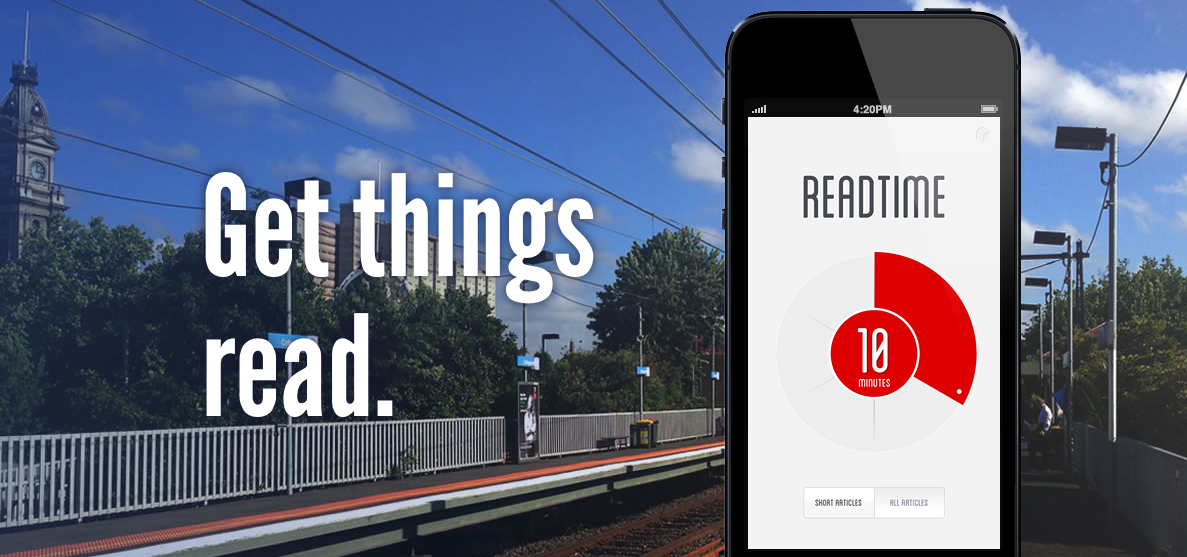 Readtime: l’app che ti aiuta a trovare il tempo per leggere