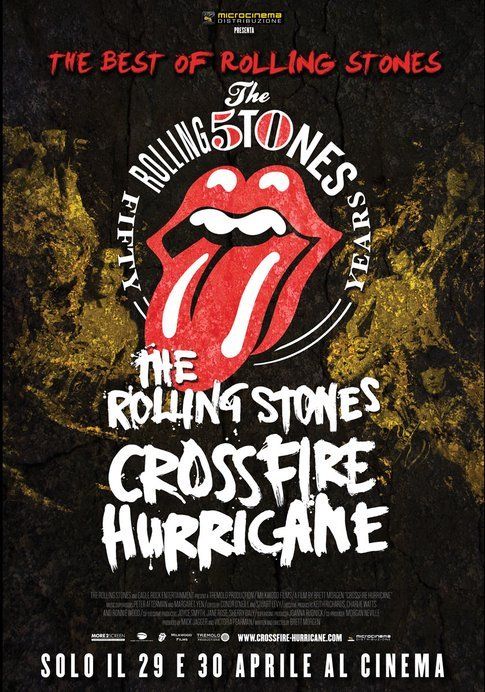 Manifesto "Crossfire Hurricane" - immagine da cartella stampa ufficiale