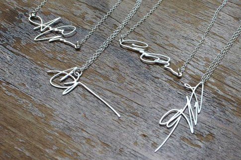 Brevity: signature necklaces