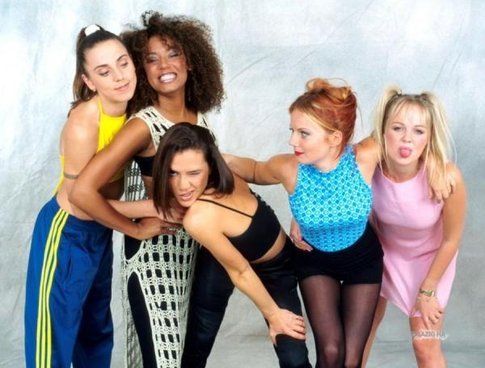 Spice girls negli anni 90