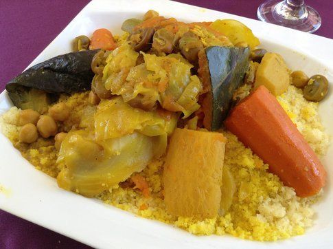 Cous cous di verdure e pollo