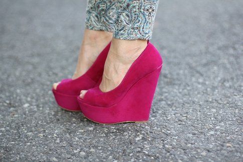 Il mio outfit: Fucsia e Pantaloni Pajama Style