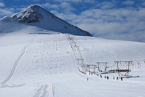 Piste al Passo dello Stelvio. Foto di pirovano.it