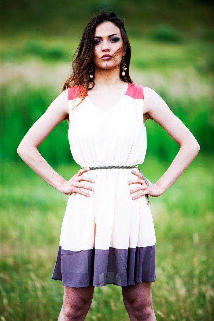 Dress tricolore AngelEye London PH Ennio Tullo
