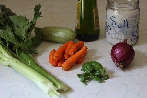 gli ingredienti del dado vegetale