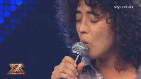 Mara Sottocornola ai provini di X-factor 2012