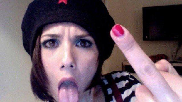 Melissa P. censurata su facebook