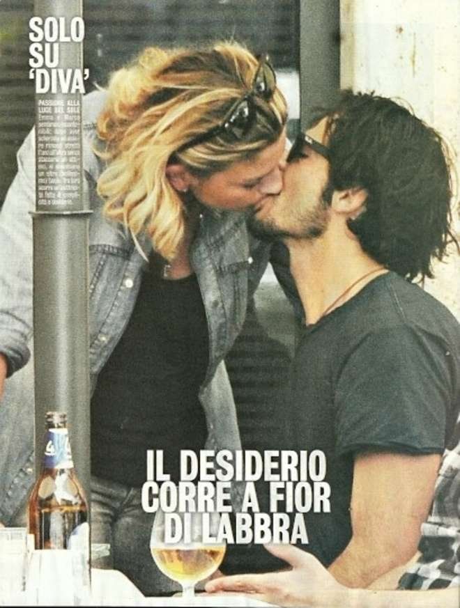 Emma Marrone e Marco Bocci più felici che mai a Roma