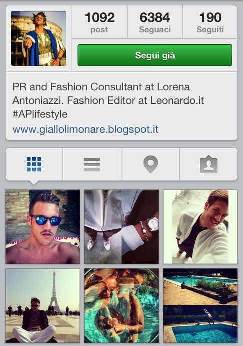 Instagram: i 5 uomini fashion da seguire