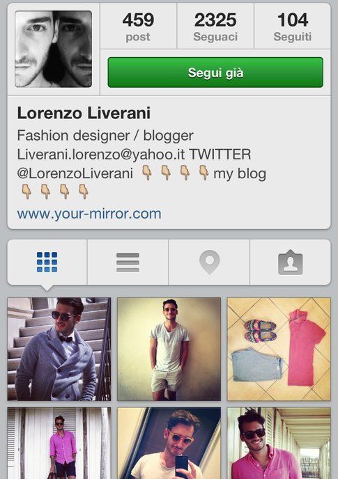 Instagram: i 5 uomini fashion da seguire