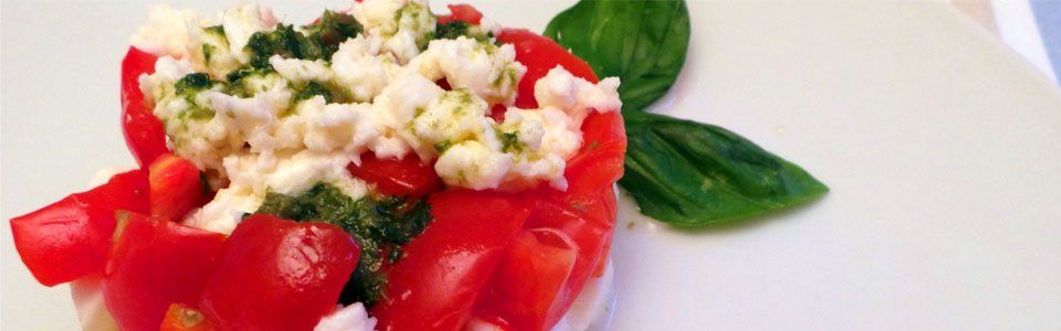 La caprese: classica, ma con un tocco in più