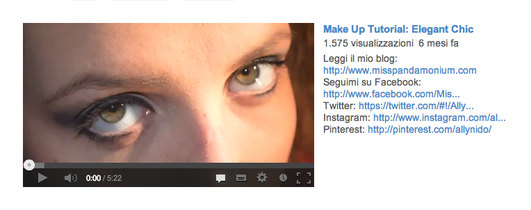 Come realizzare un video tutorial make up su Youtube