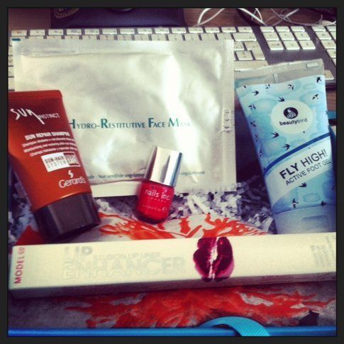 Glossybox Blue edition luglio 2013