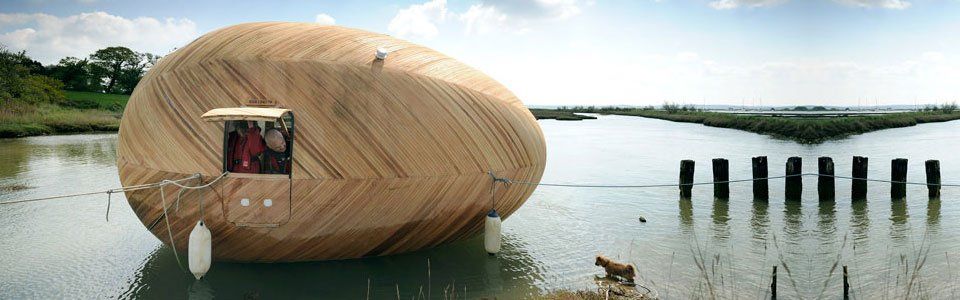 Exbury Egg: la barca uovo di Stephen Turner