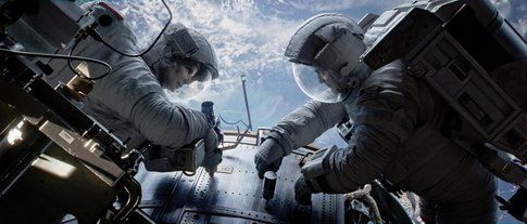 Una scena di Gravity - foto da Movieplayer.it