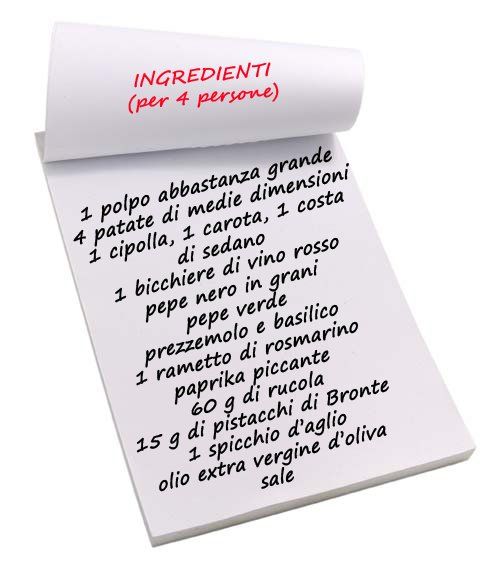ricetta polpo e patate