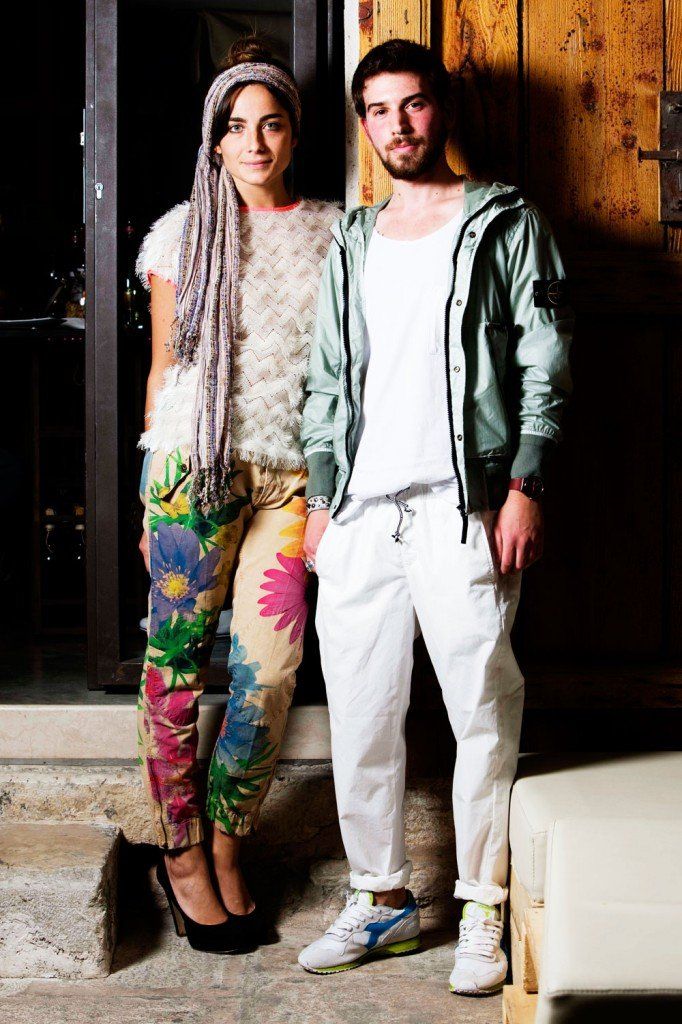 Maglia MSGM con pantalone PEOPLE Man Total look STONE ISLAND