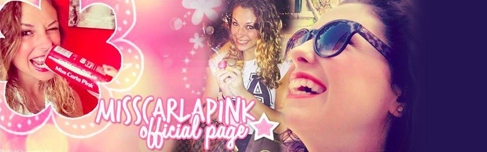 MissCarlaPink : giovanissima Youtuber appassionata di Make-up e Moda