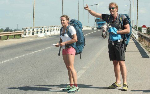 Alessandra Sensini e Massimiliano Rosolino - screenshot da Pechinoexpress.it