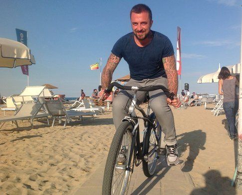 Rubio in spiaggia a Rimini per la Blogfest