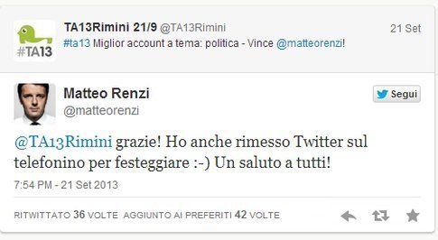 Matteo Renzi #ta13