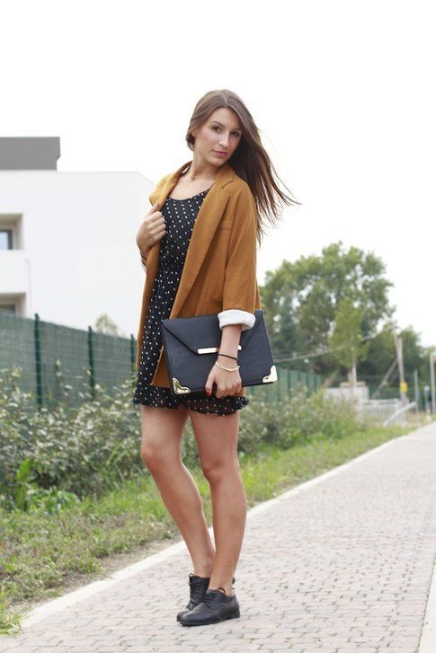 Il mio Outfit: Camel Chic, Pois e Francesine