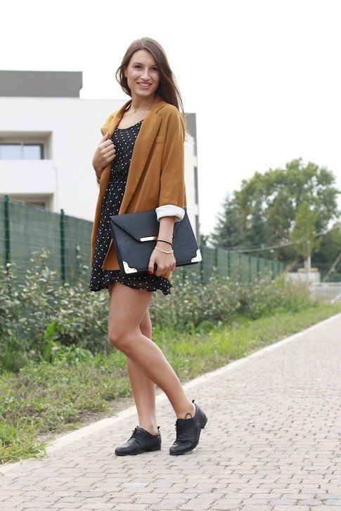 Il mio Outfit: Camel Chic, Pois e Francesine