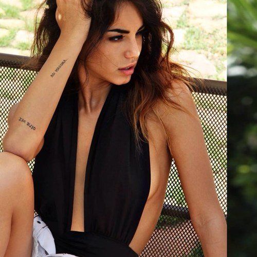 Chiara Biasi: una casa nuova tutta nera