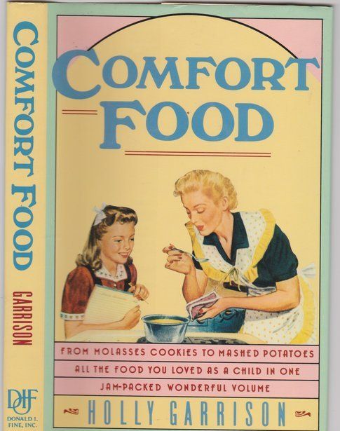 Libro "COMFORT FOOD” by Holly Garrison, Dell Publishing, 1988