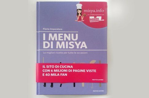 I menù di Misya, il suo primo libro