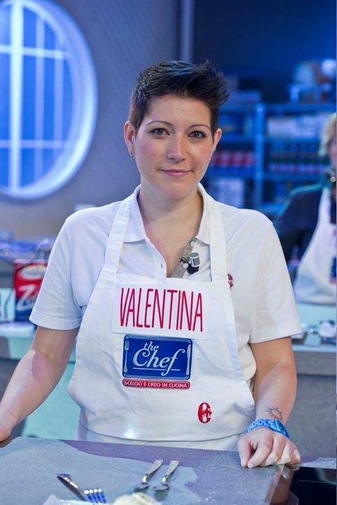 Valentina durante il programma The Chef